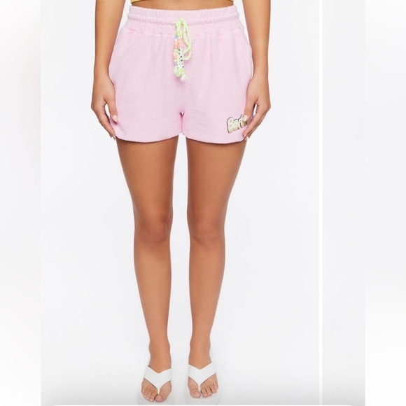 BARBIE French terry sweat shorts - Picture 3 of 14